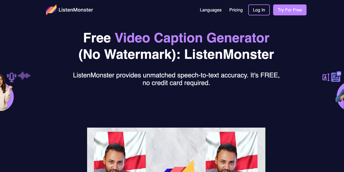 ListenMonster: The Powerhouse of Free Video Captioning and Transcriptions Feature image