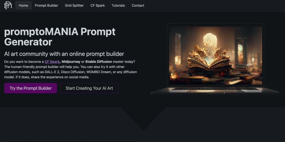 Exploring PromptoMANIA: A Free AI Art Community Platform with Online Prompt Builder Feature image