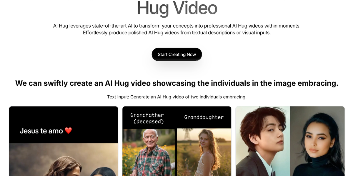 AI Hug: Revolutionizing Online Video Creation with Heartwarming Animations Feature image