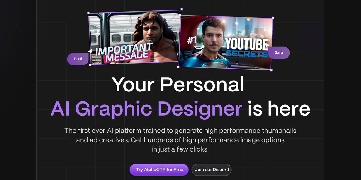 AlphaCTR: Revolutionizing Ad Creatives with AI Feature image