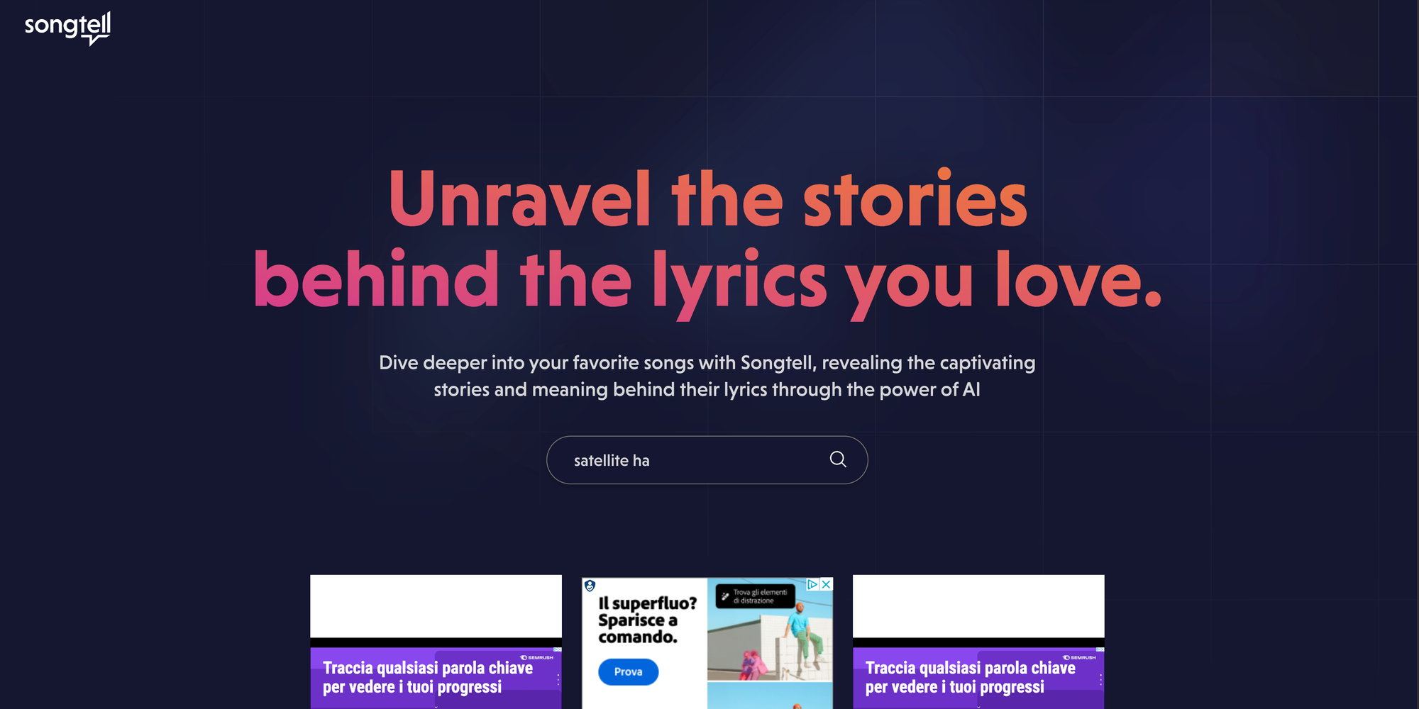 Unveiling Songtell: The AI-Powered Lyric Analyzer Revolutionizing Music Interpretation Post image