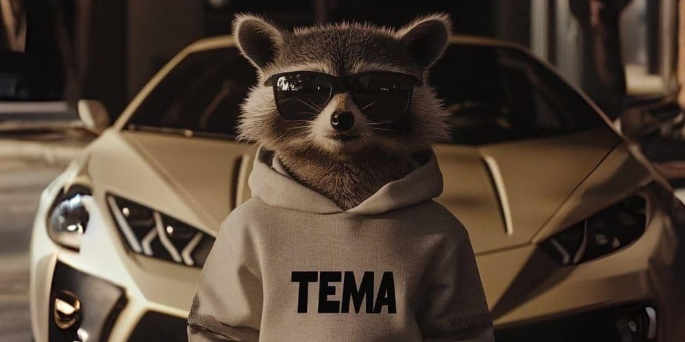 Tema (TEMA) Raccoon-Themed Meme Coin Debuts on MEXC Exchange Post image