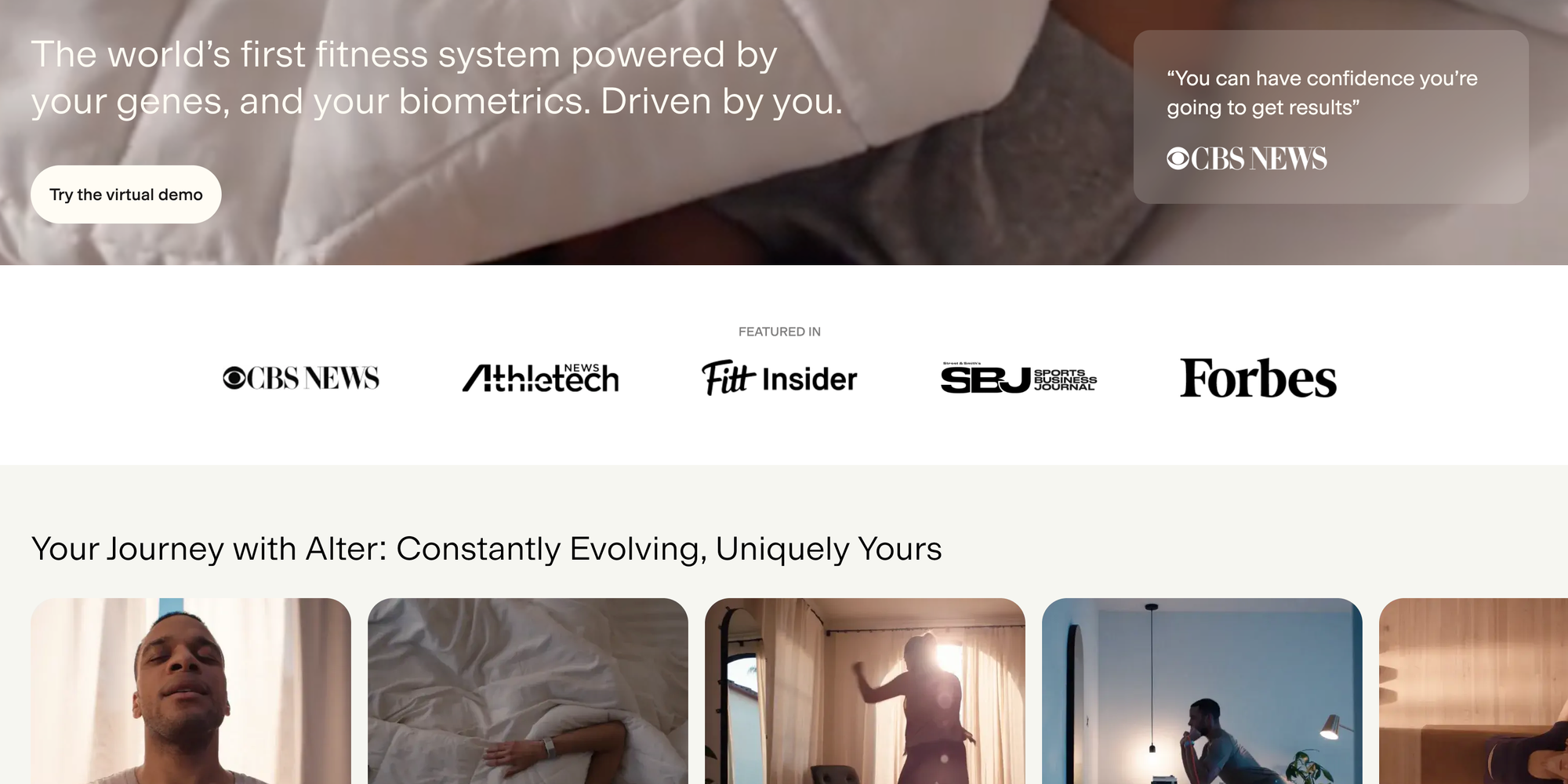 Alter: Revolutionizing Personalized Fitness with DNA and Biometric Insights Post image