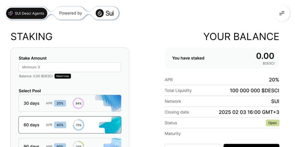 SUI DeSci Agents: Democratizing Longevity Research through Blockchain and AI Post image